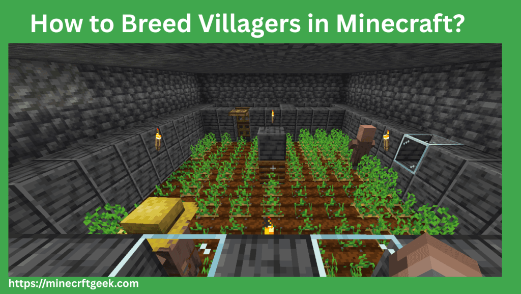 breed villagers in minecraft