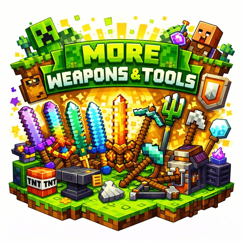 More weapons and tools minecraft patch apk game